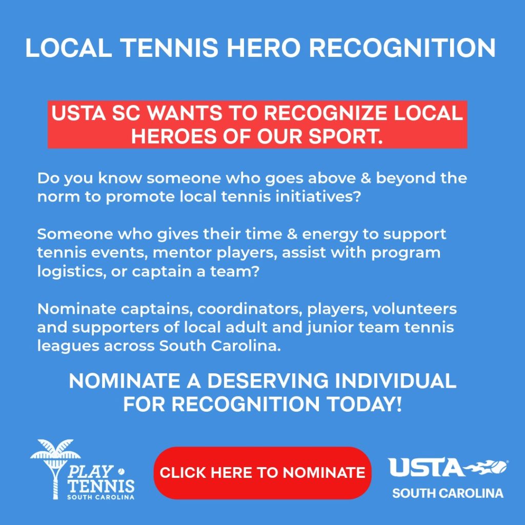 Blue graphic with text inviting nominations for the